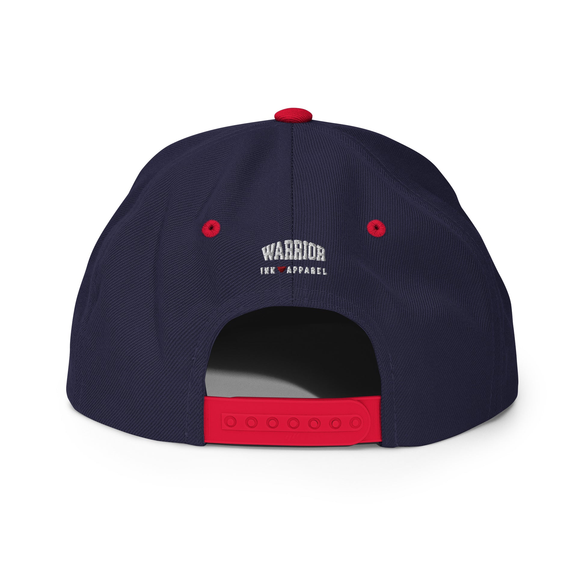 Back view of PALESTINIAN MOM adjustable Palestine snapback cap