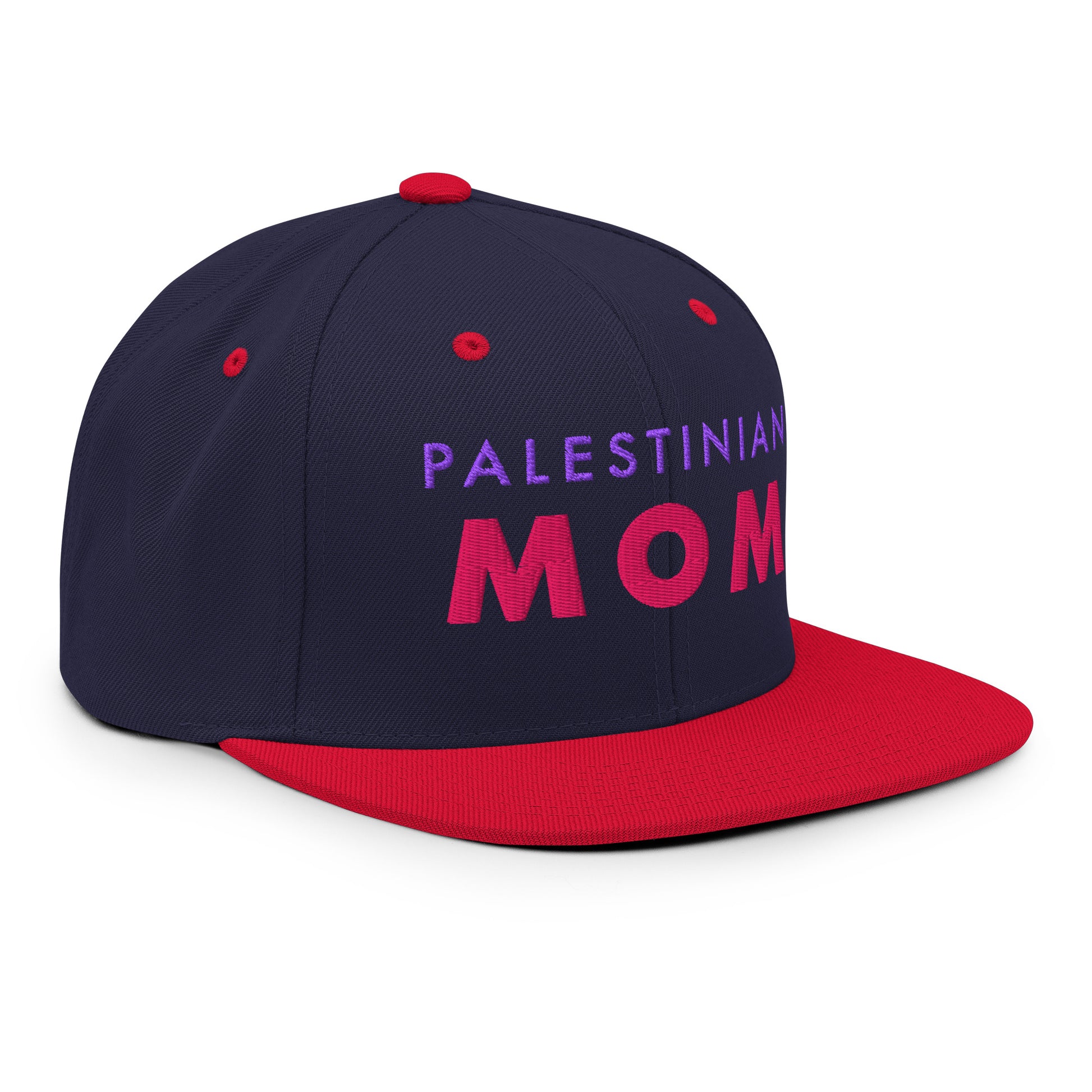 PALESTINIAN MOM Palestine Snapback Cap by Warrior Ink Apparel