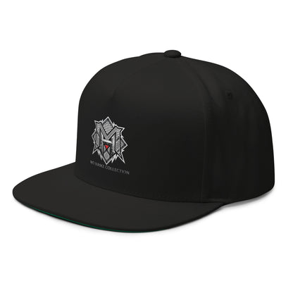 Mo Hamz Collection Palestine snapback cap with DTF crest print by Warrior Ink Apparel