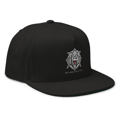 Mo Hamz Collection Palestine snapback cap with DTF crest print by Warrior Ink Apparel