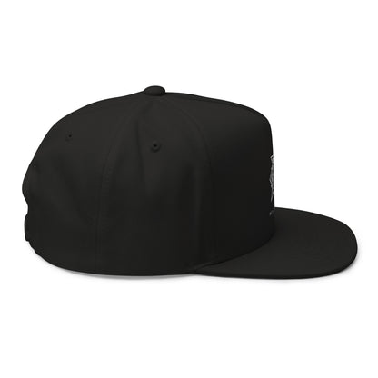 Mo Hamz Collection Palestine snapback cap with DTF crest print by Warrior Ink Apparel