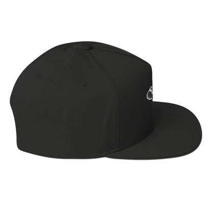FREEDOM WINGS Palestine Flat Bill Cap with premium DTF print by Warrior Ink Apparel