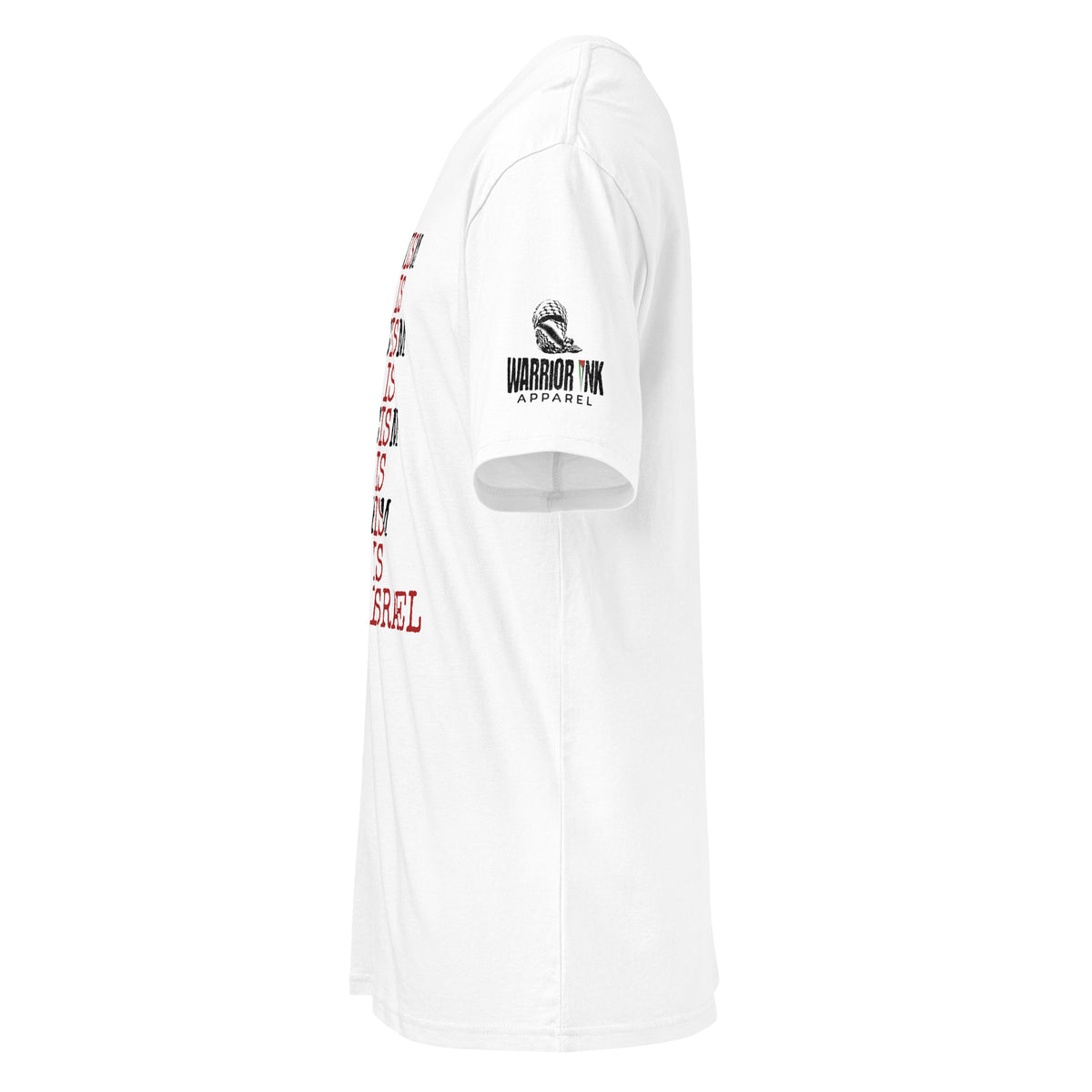 ZIONISM IS RACISM Palestine resistance graphic tee by Warrior Ink
