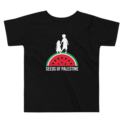 SEEDS OF PALESTINE Toddler Graphic Tee by Warrior Ink Apparel