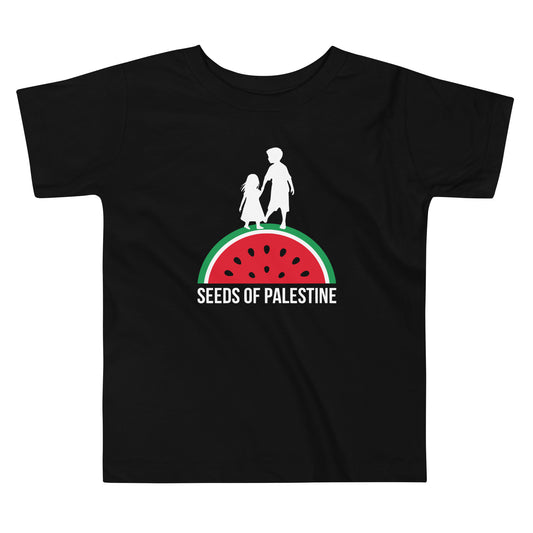 SEEDS OF PALESTINE Toddler Graphic Tee by Warrior Ink Apparel