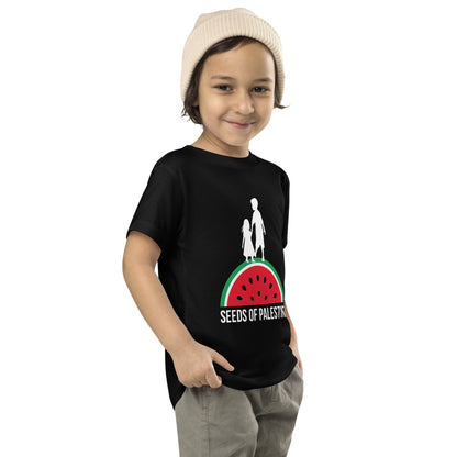 SEEDS OF PALESTINE Toddler Graphic Tee by Warrior Ink Apparel