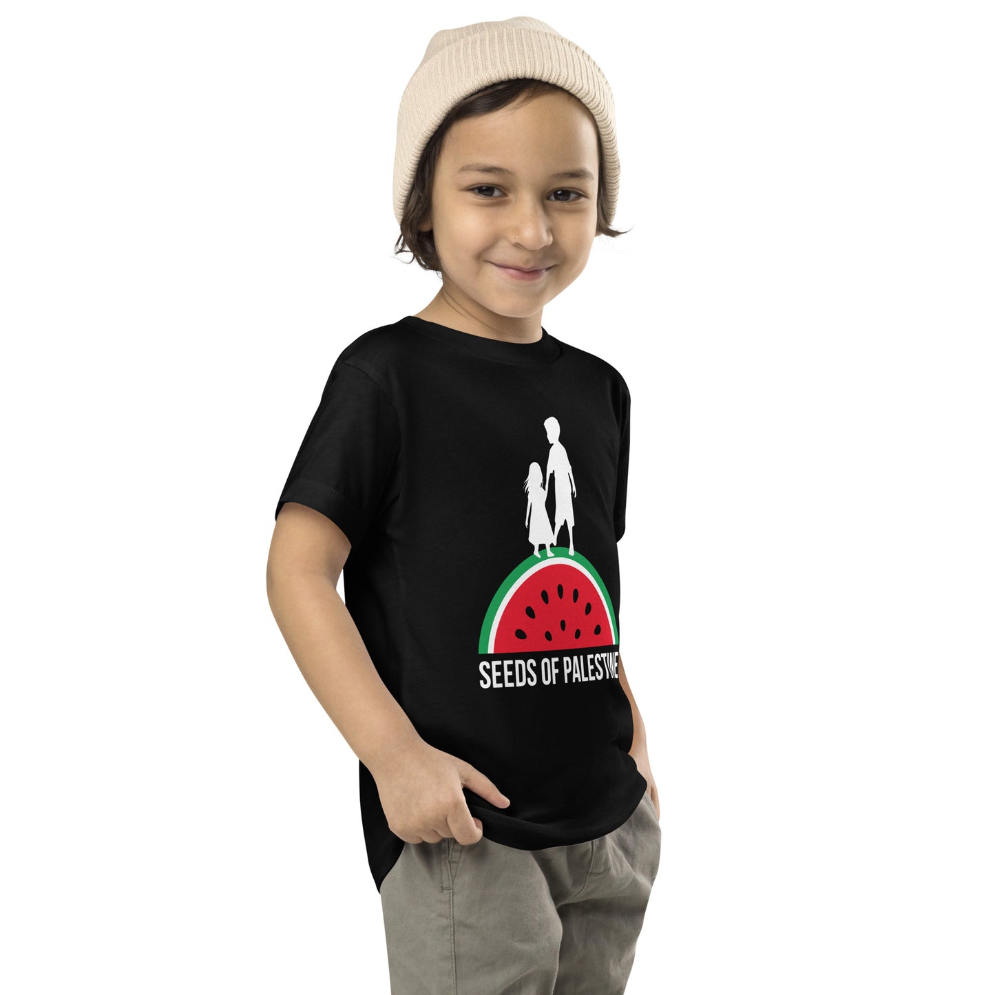 SEEDS OF PALESTINE Toddler Graphic Tee by Warrior Ink Apparel