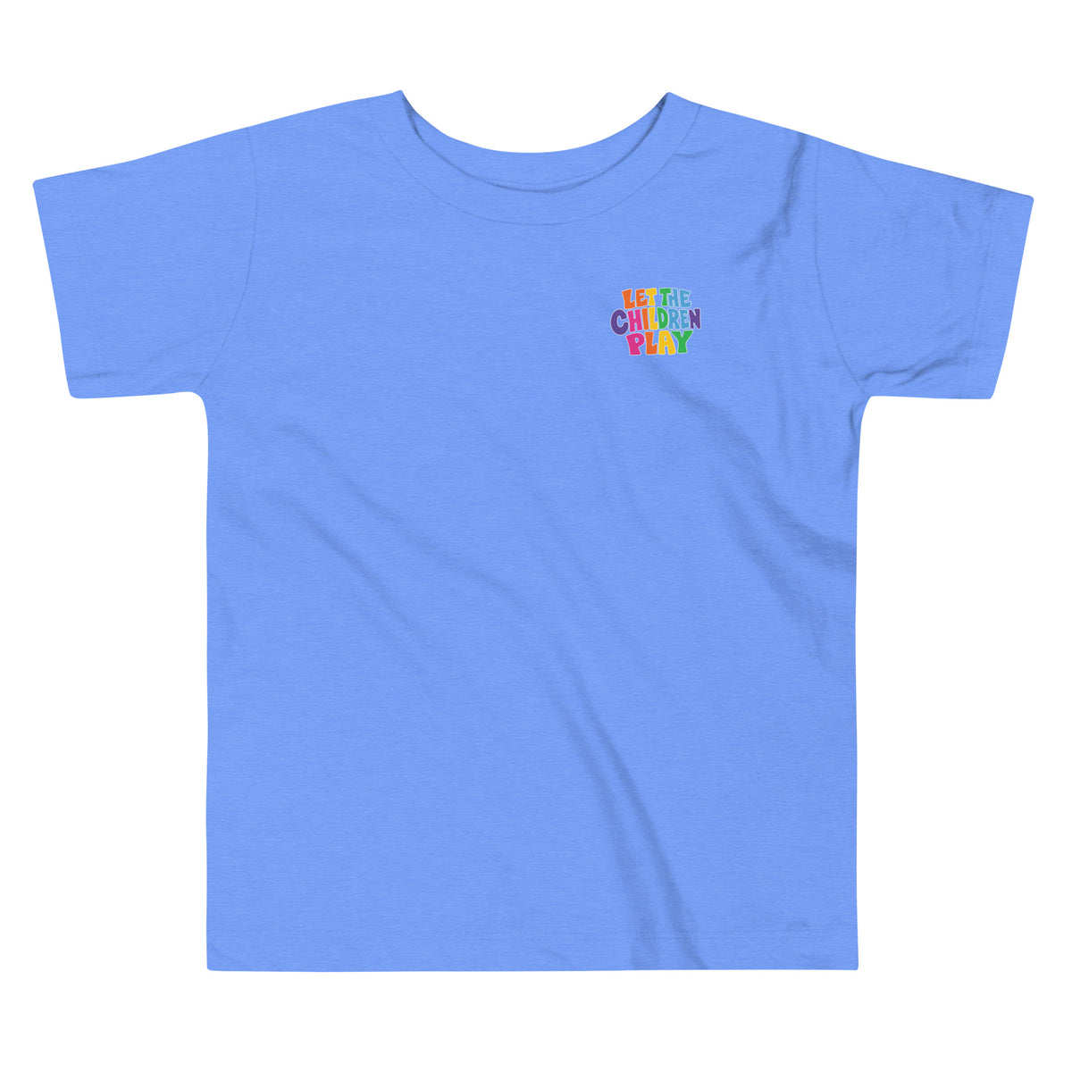 LET THE CHILDREN PLAY toddler Palestine graphic tee by Warrior Ink