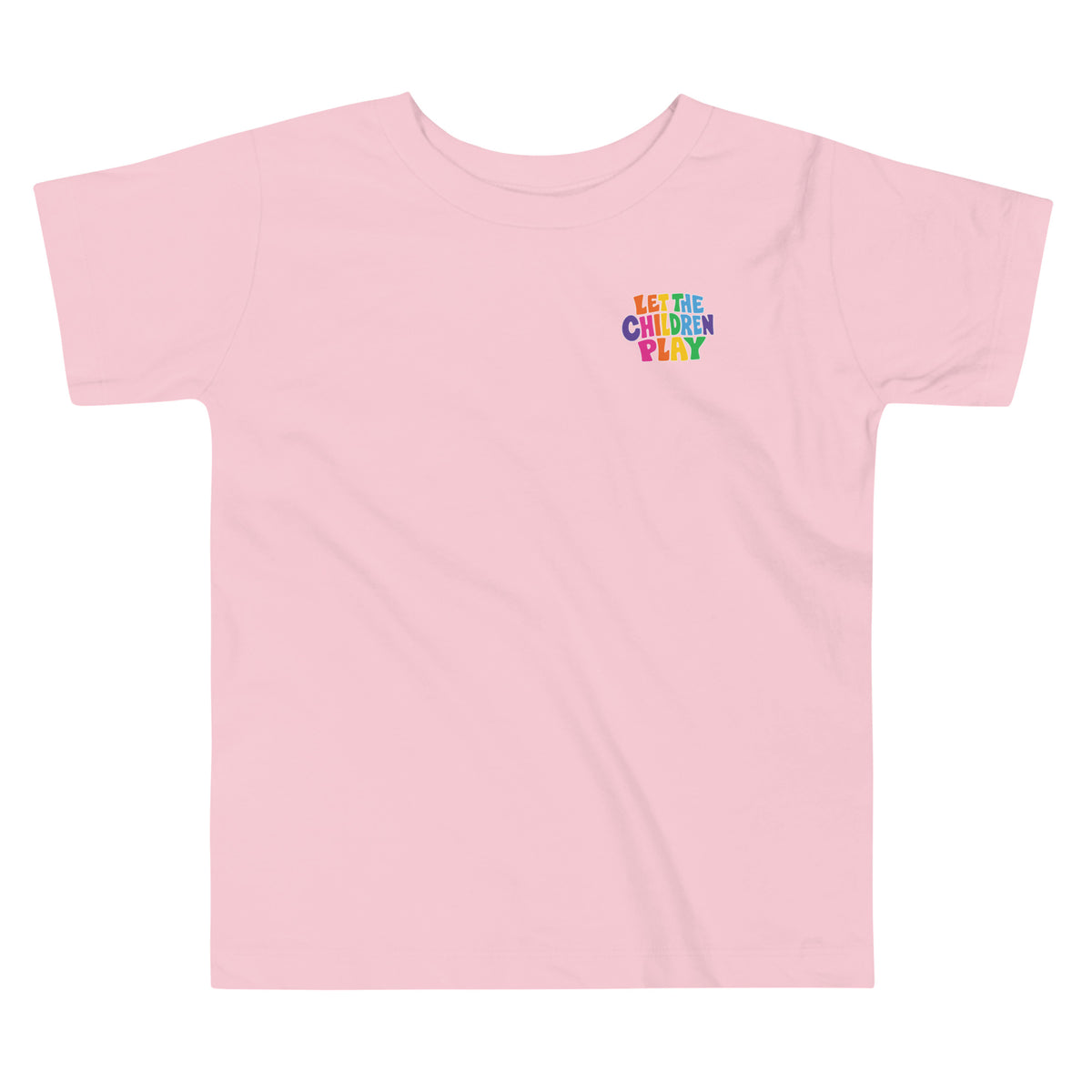 LET THE CHILDREN PLAY toddler Palestine graphic tee by Warrior Ink