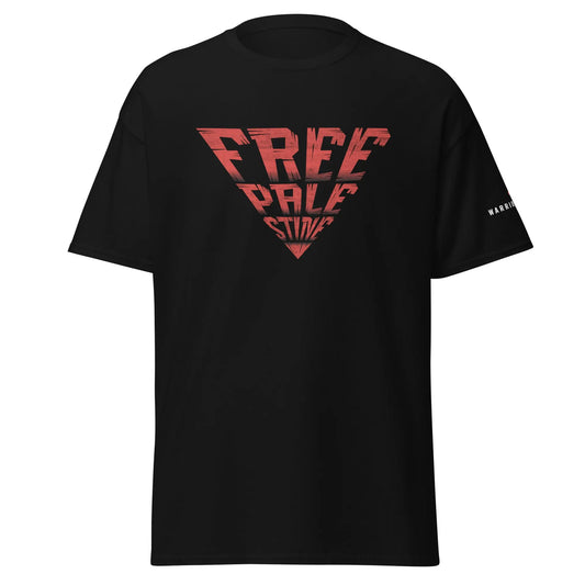 The Red Free Palestine Classic Tee by Warrior Ink Apparel