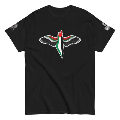 FREEDOM WINGS Palestine Graphic Tee by Warrior Ink Apparel