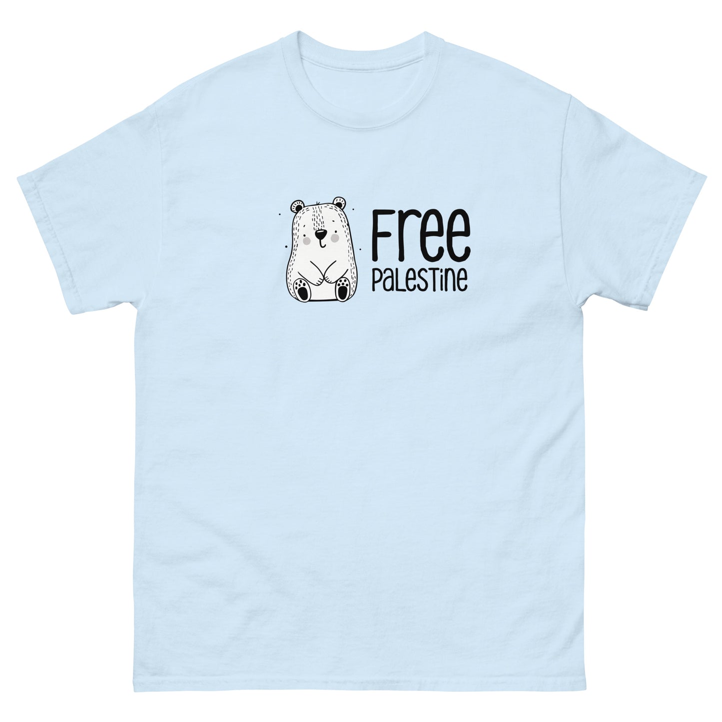 Free Palestine Bear tee by Warrior Ink Apparel