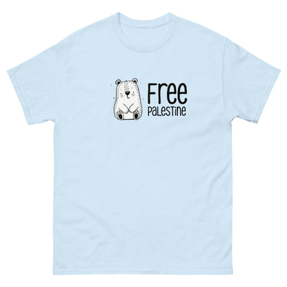 Free Palestine Bear tee by Warrior Ink Apparel