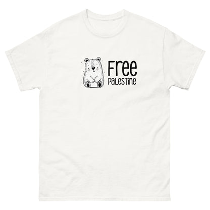 Free Palestine Bear tee by Warrior Ink Apparel