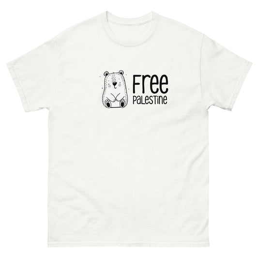 Free Palestine Bear tee by Warrior Ink Apparel