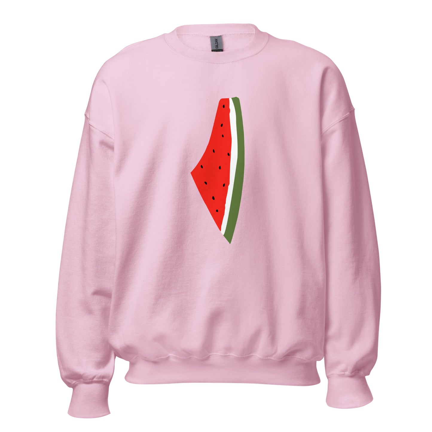The Watermelon Unisex Sweatshirt - Palestine Warrior Ink