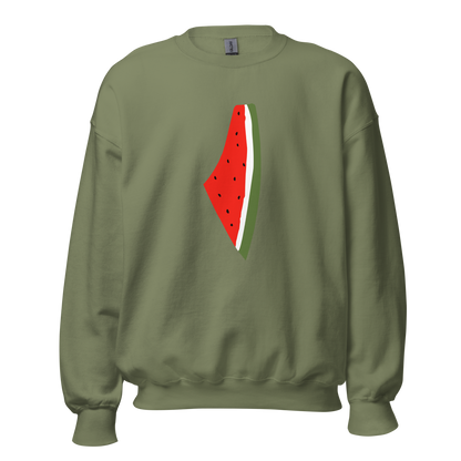 The Watermelon Unisex Sweatshirt - Palestine