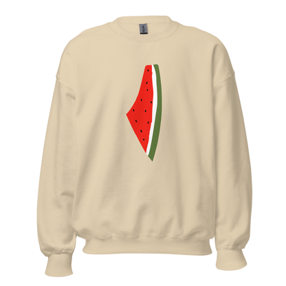 The Watermelon Unisex Sweatshirt - Palestine