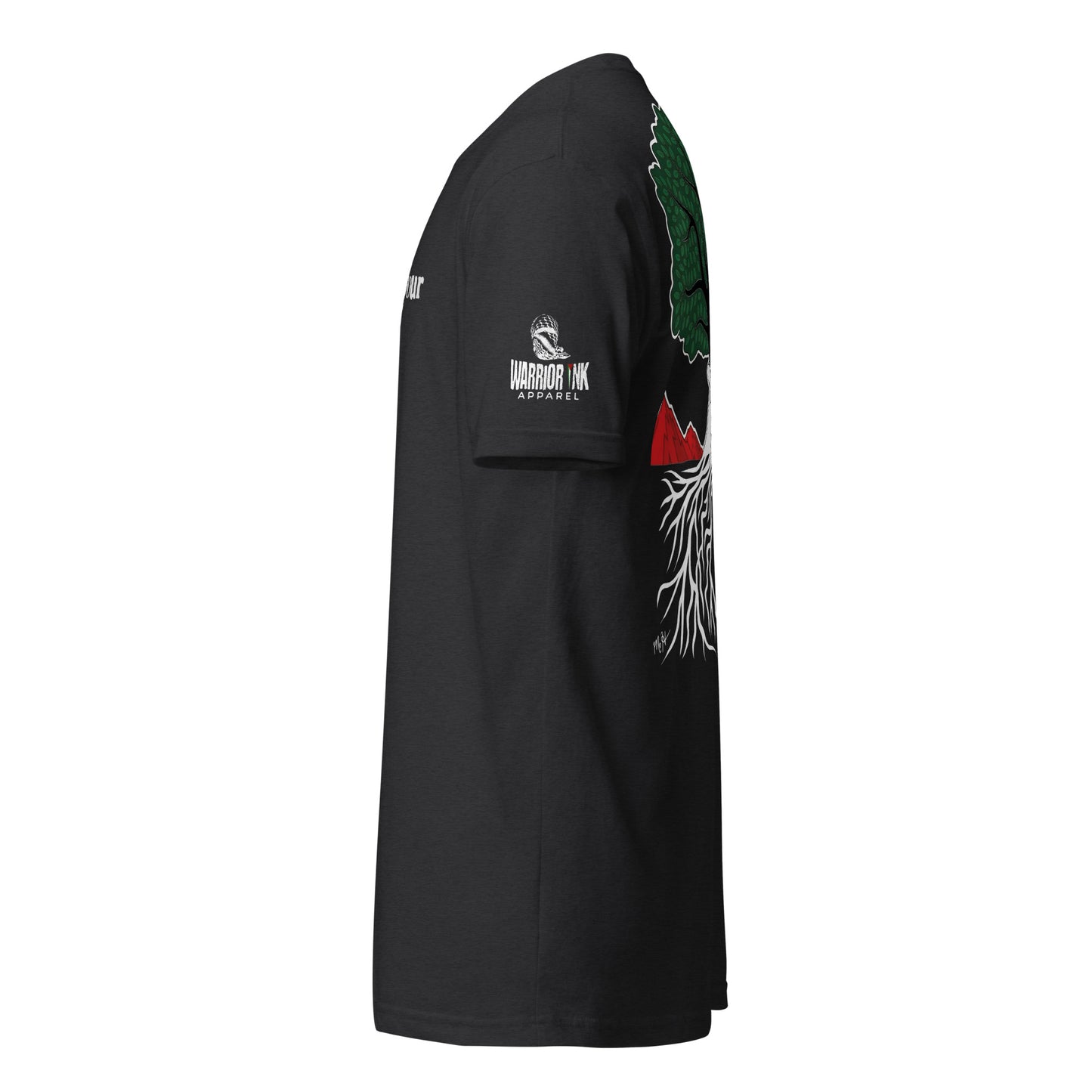 EMBRACE YOUR ROOTS Palestine Graphic Tee by Warrior Ink Apparel