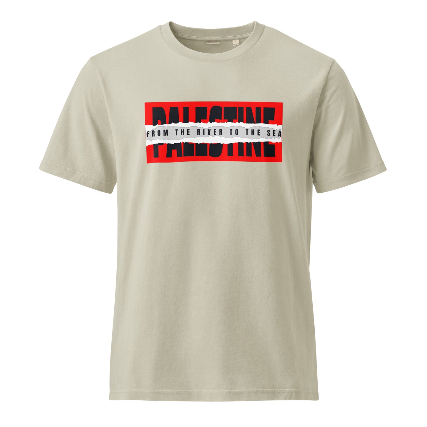 Palestine From The River To The Sea streetwear graphic tee by Warrior Ink Apparel