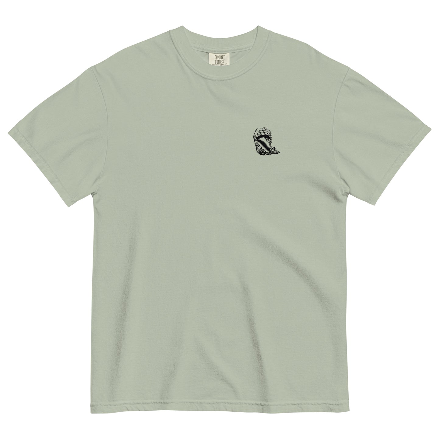 Gaza Palestine Message heavyweight tee by Warrior Ink Apparel