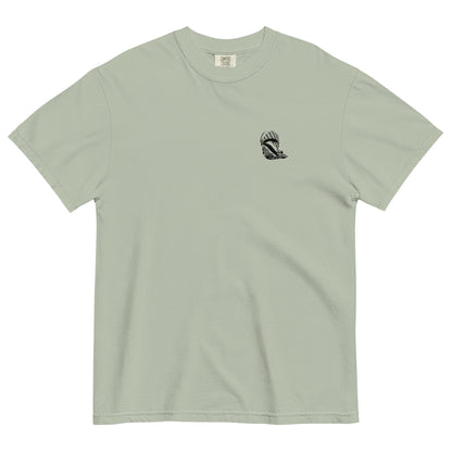 Gaza Palestine Message heavyweight tee by Warrior Ink Apparel