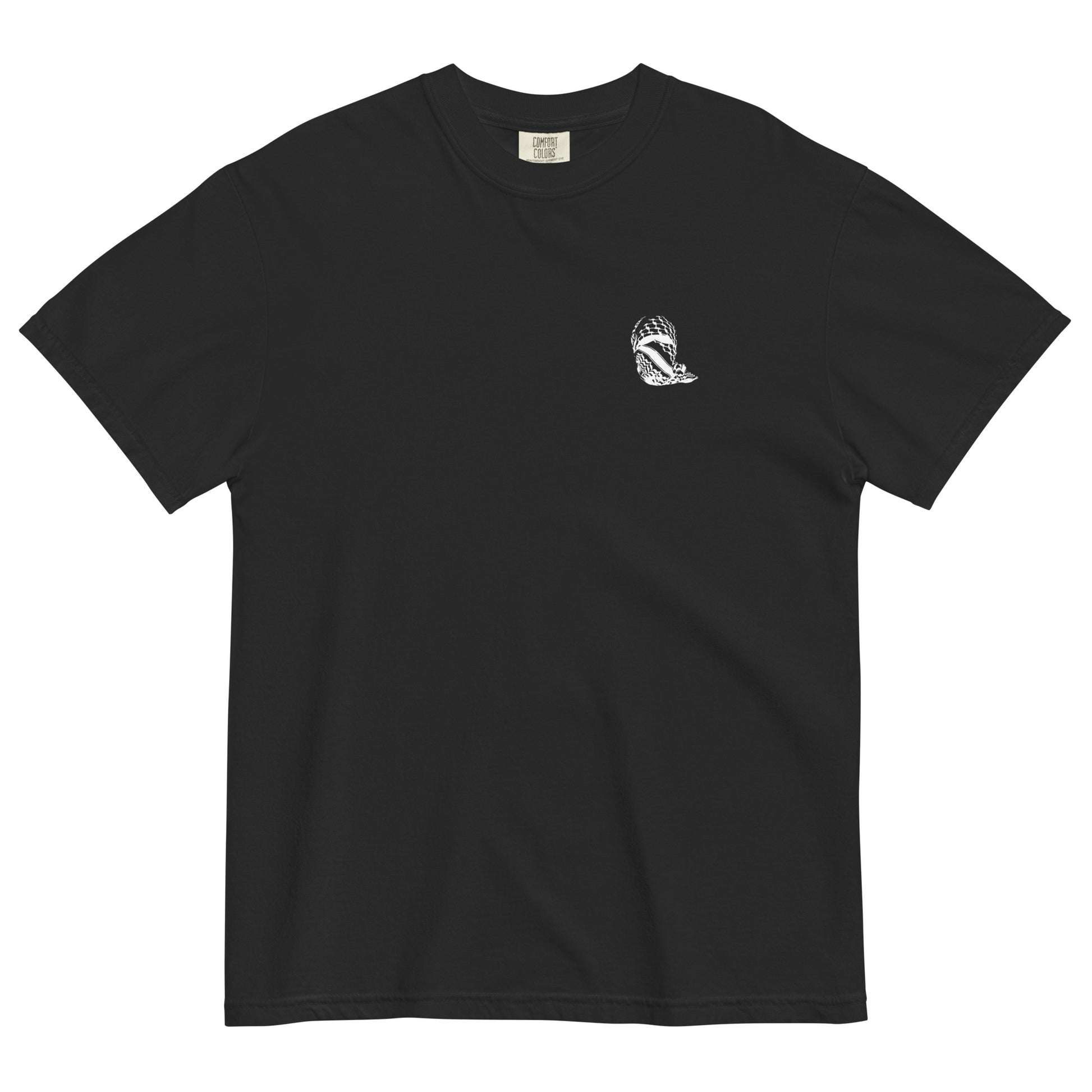Gaza Palestine Message heavyweight tee by Warrior Ink Apparel