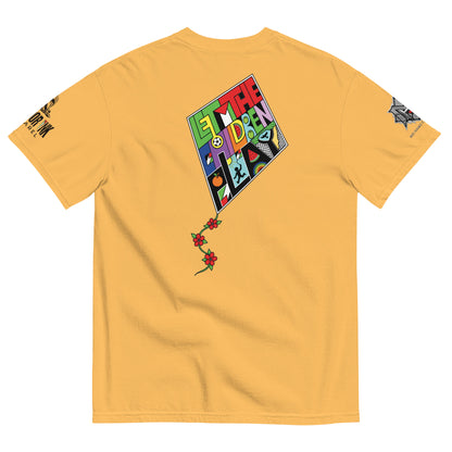LET THE CHILDREN PLAY Palestine heavyweight graphic tee by Warrior Ink