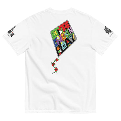 LET THE CHILDREN PLAY Palestine heavyweight graphic tee by Warrior Ink