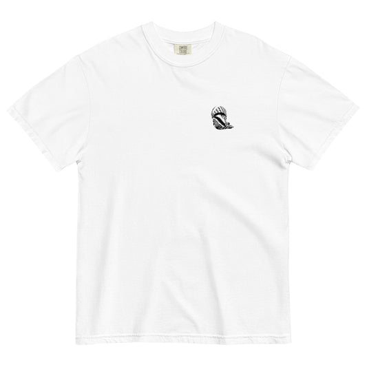 Gaza Palestine Message heavyweight tee by Warrior Ink Apparel