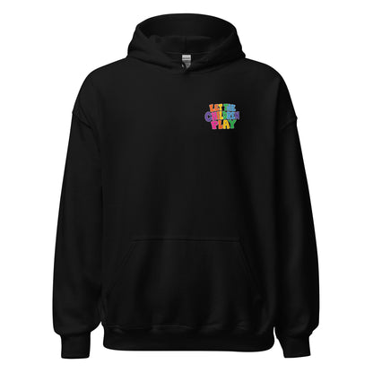LET THE CHILDREN PLAY Palestine kite hoodie by Warrior Ink
