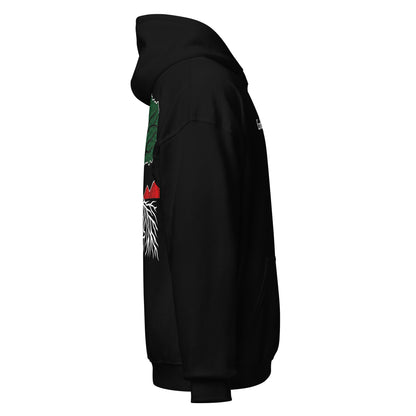EMBRACE YOUR ROOTS Palestine Hoodie by Warrior Ink Apparel