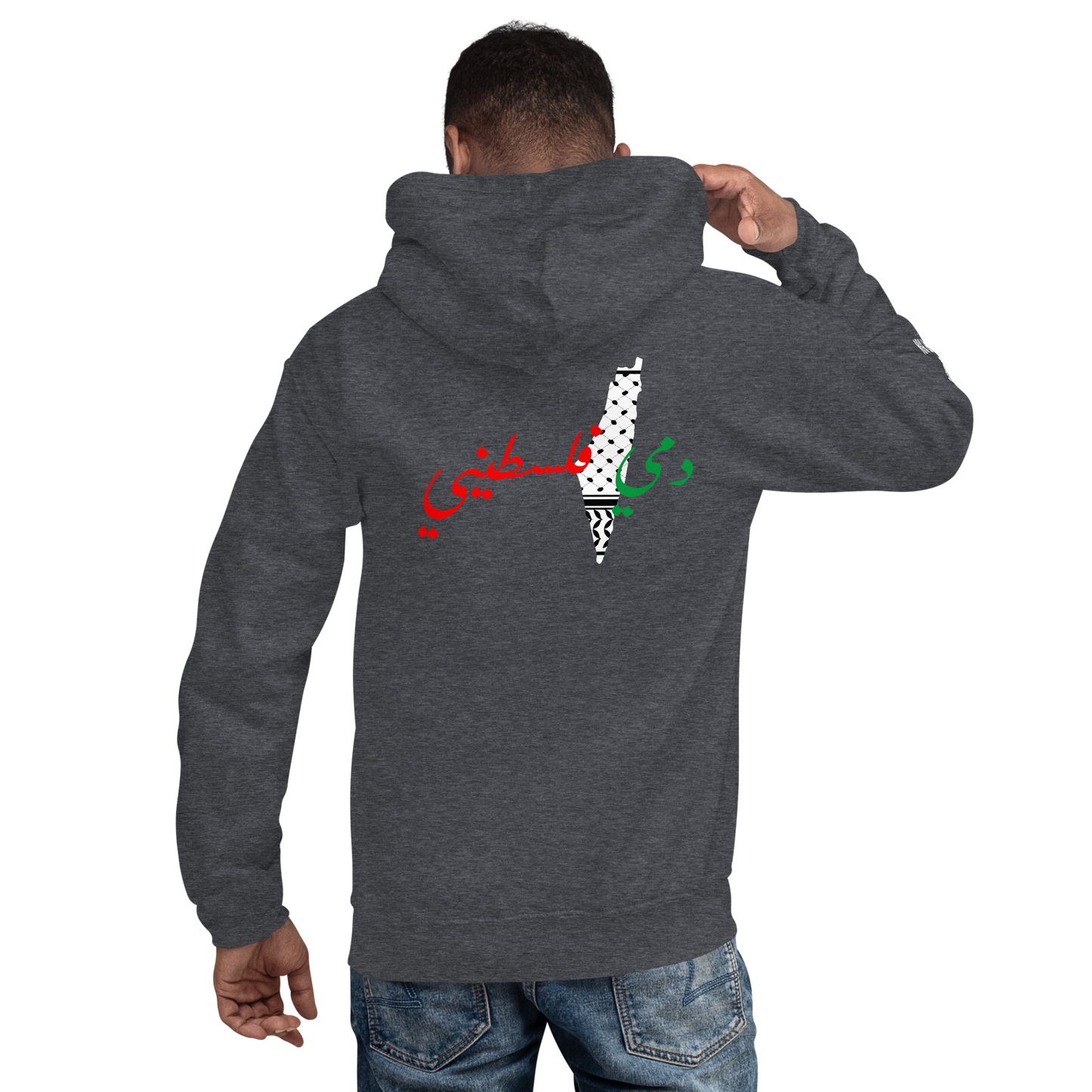 Dami Falastini Men's Hoodie - Palestine