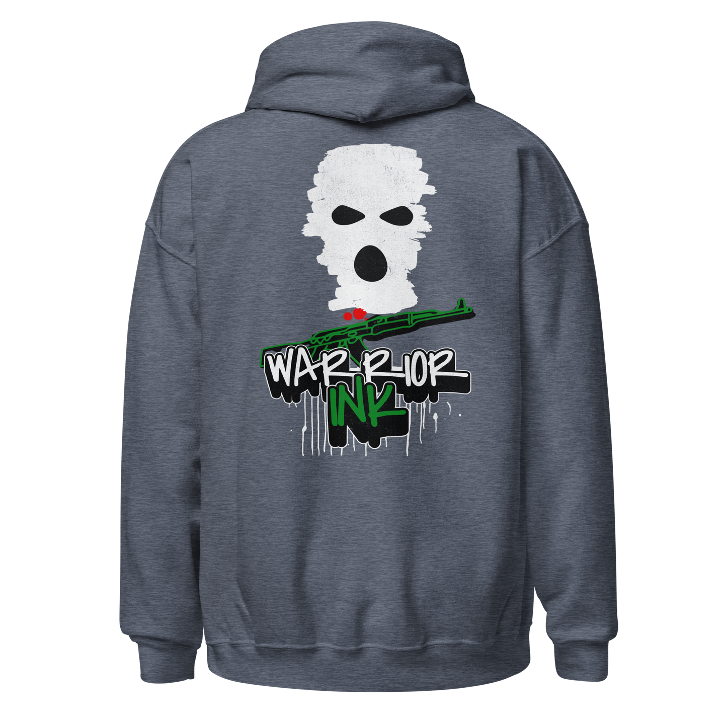 The Warrior Ink Resistance Graffiti Hoodie - Palestine