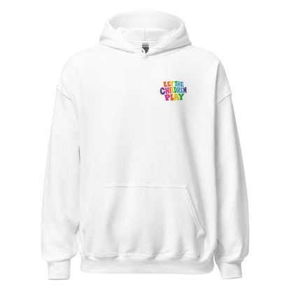 LET THE CHILDREN PLAY Palestine kite hoodie by Warrior Ink