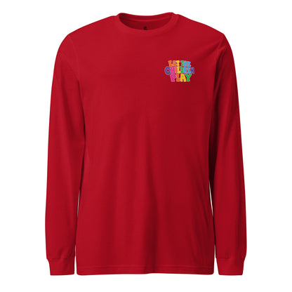 LET THE CHILDREN PLAY Palestine kite long sleeve tee by Warrior Ink