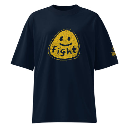 FIGHT FOR HUMANITY Organic Oversized Tee by Warrior Ink Apparel