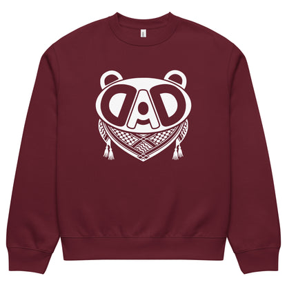 Black BABA BEAR Palestine oversized sweatshirt from the Mo Hamz Collection