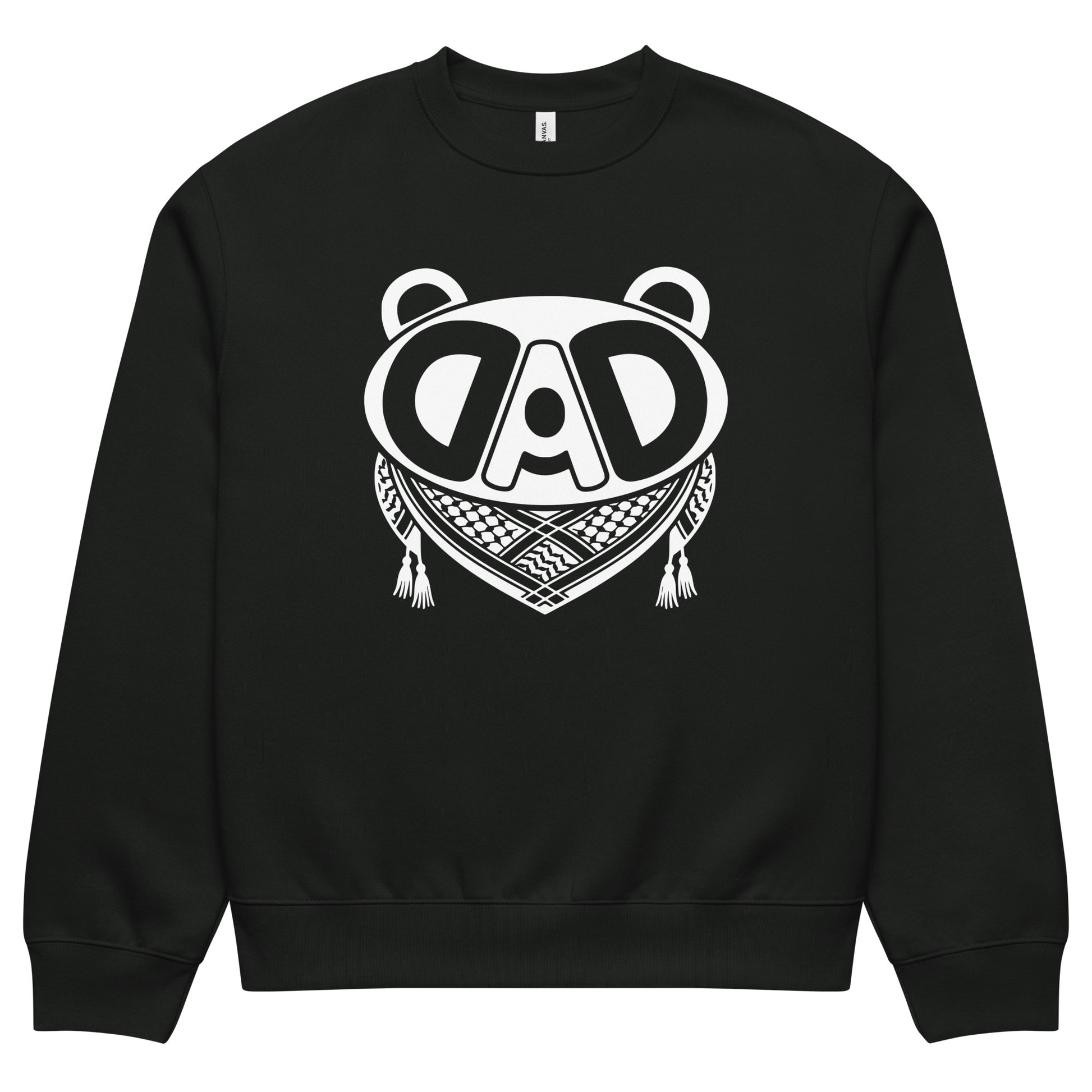 BABA BEAR Palestine Oversized Sweatshirt by Warrior Ink Apparel