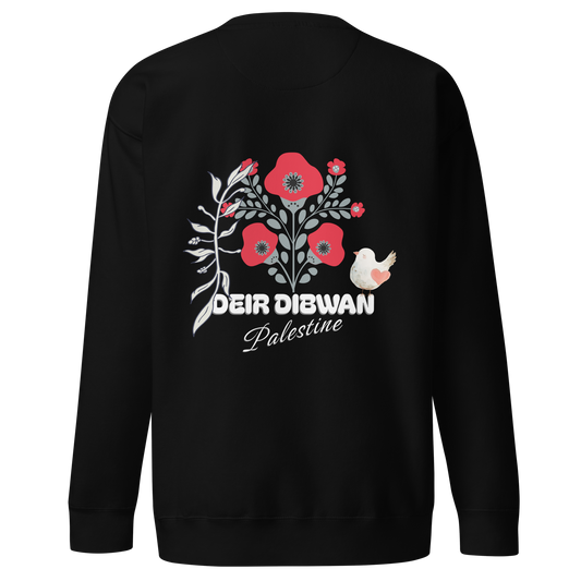 Deir Dibwan, Palestine Premium Sweatshirt