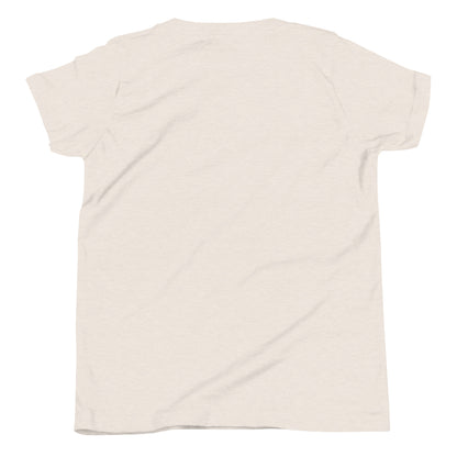 Light color SEEDS OF PALESTINE youth Palestine graphic tee by Warrior Ink Apparel