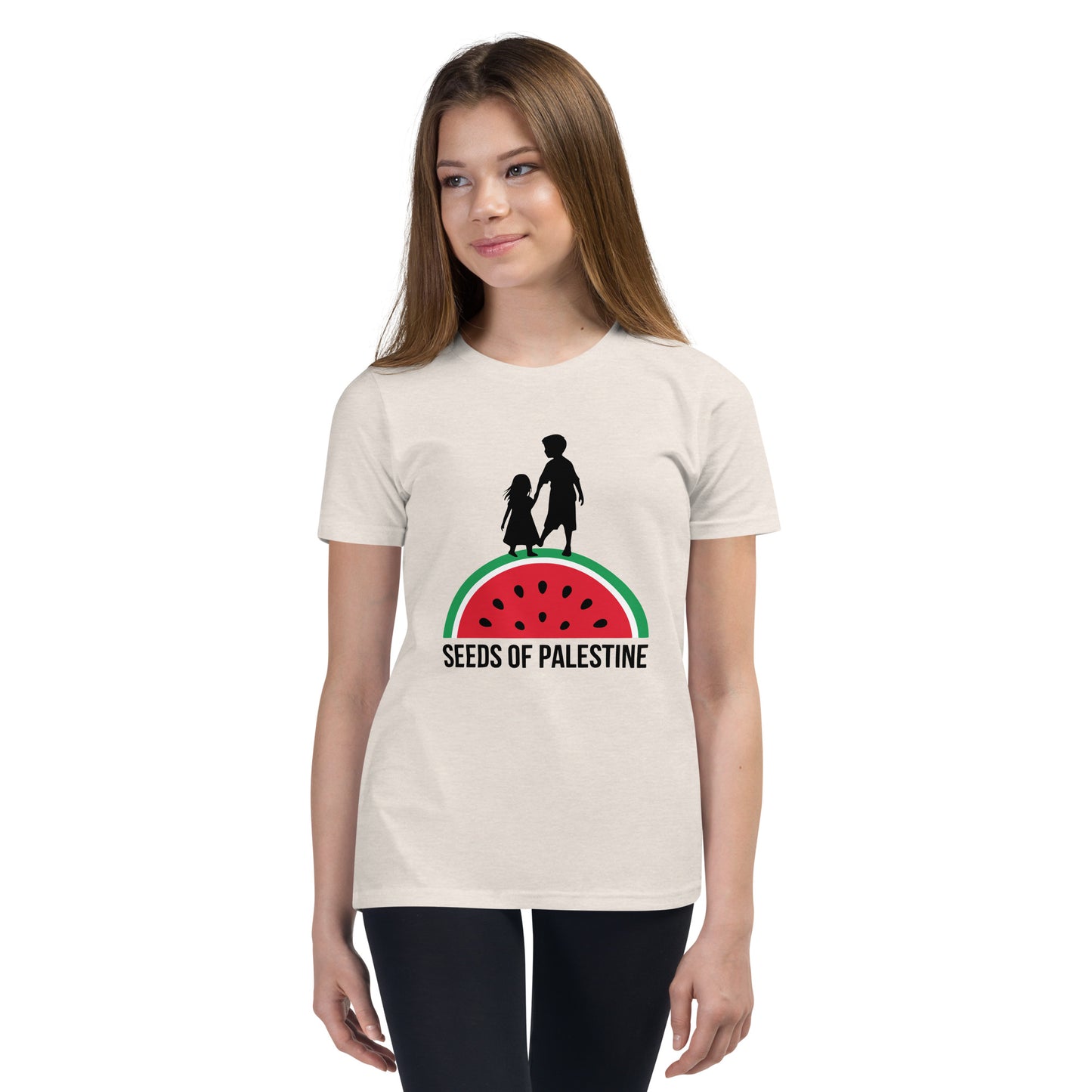 SEEDS OF PALESTINE Youth Graphic Tee by Warrior Ink Apparel