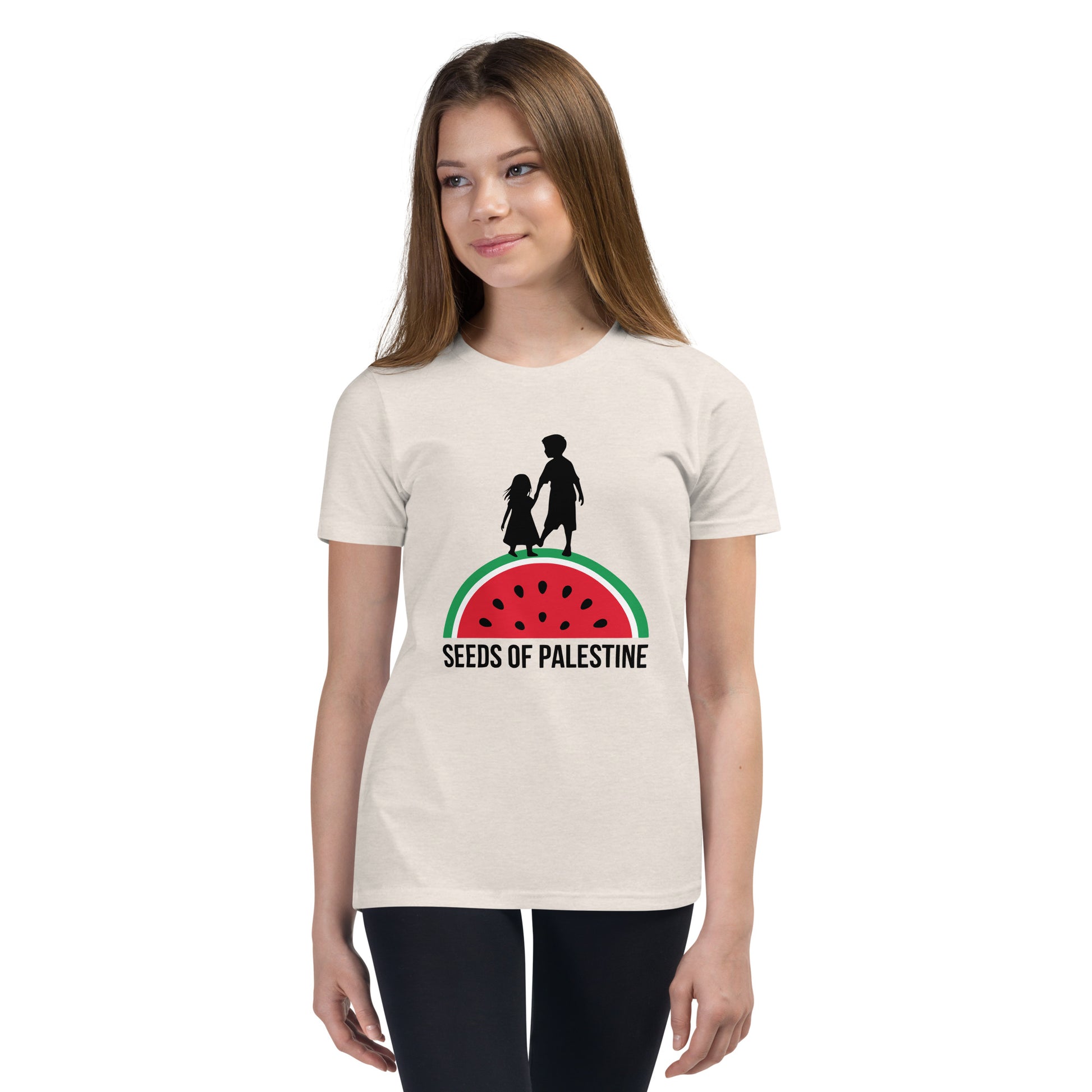 SEEDS OF PALESTINE Youth Graphic Tee by Warrior Ink Apparel
