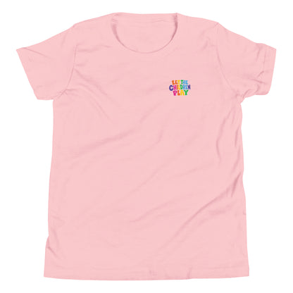 LET THE CHILDREN PLAY Youth Palestine Graphic Tee by Warrior Ink